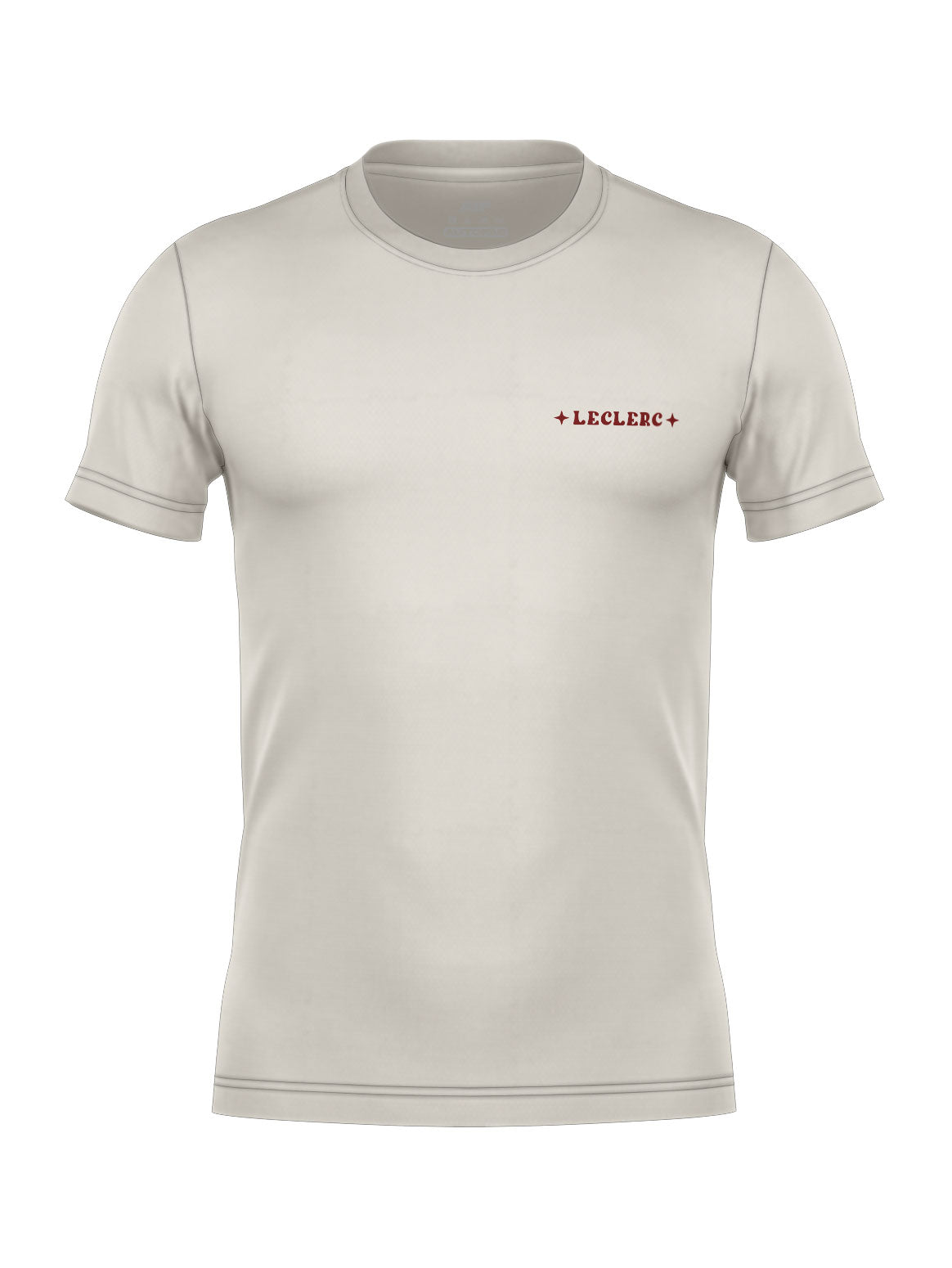 Camiseta RaioX Charles Leclerc Off White Algodão