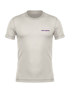 Camiseta RaioX Lewis Hamilton Off White Algodão