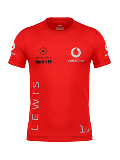 Camiseta Lewis Hamilton Mclaren Vodafone 2008 WDC Algodão