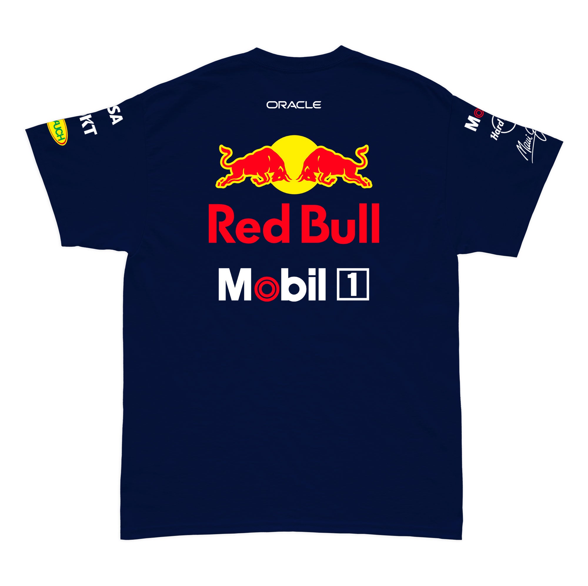 Camiseta Algodão Red Bull Equipe Azul Marinho 2025