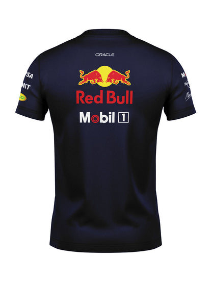 Camiseta Algodão Red Bull Equipe Azul Marinho 2025