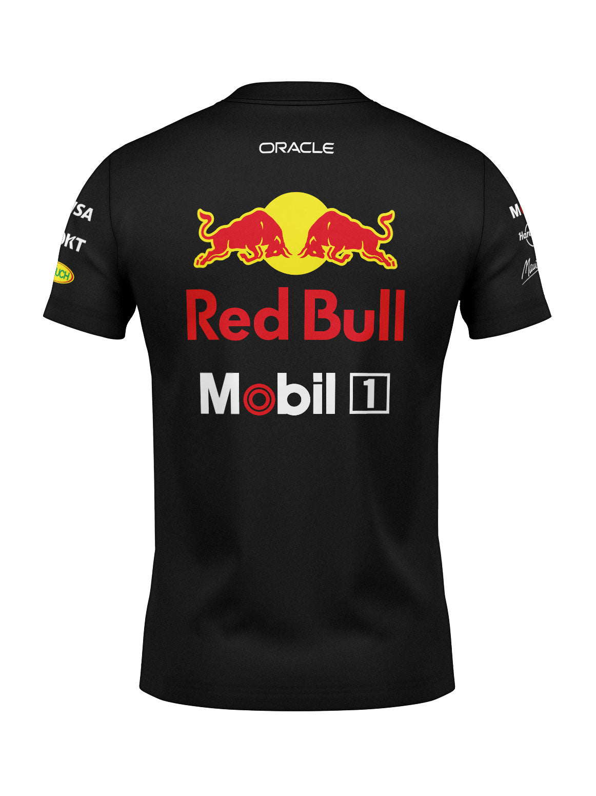 Camiseta Algodao Red Bull Equipe Preto 2025
