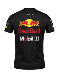 Camiseta Algodao Red Bull Equipe Preto 2025