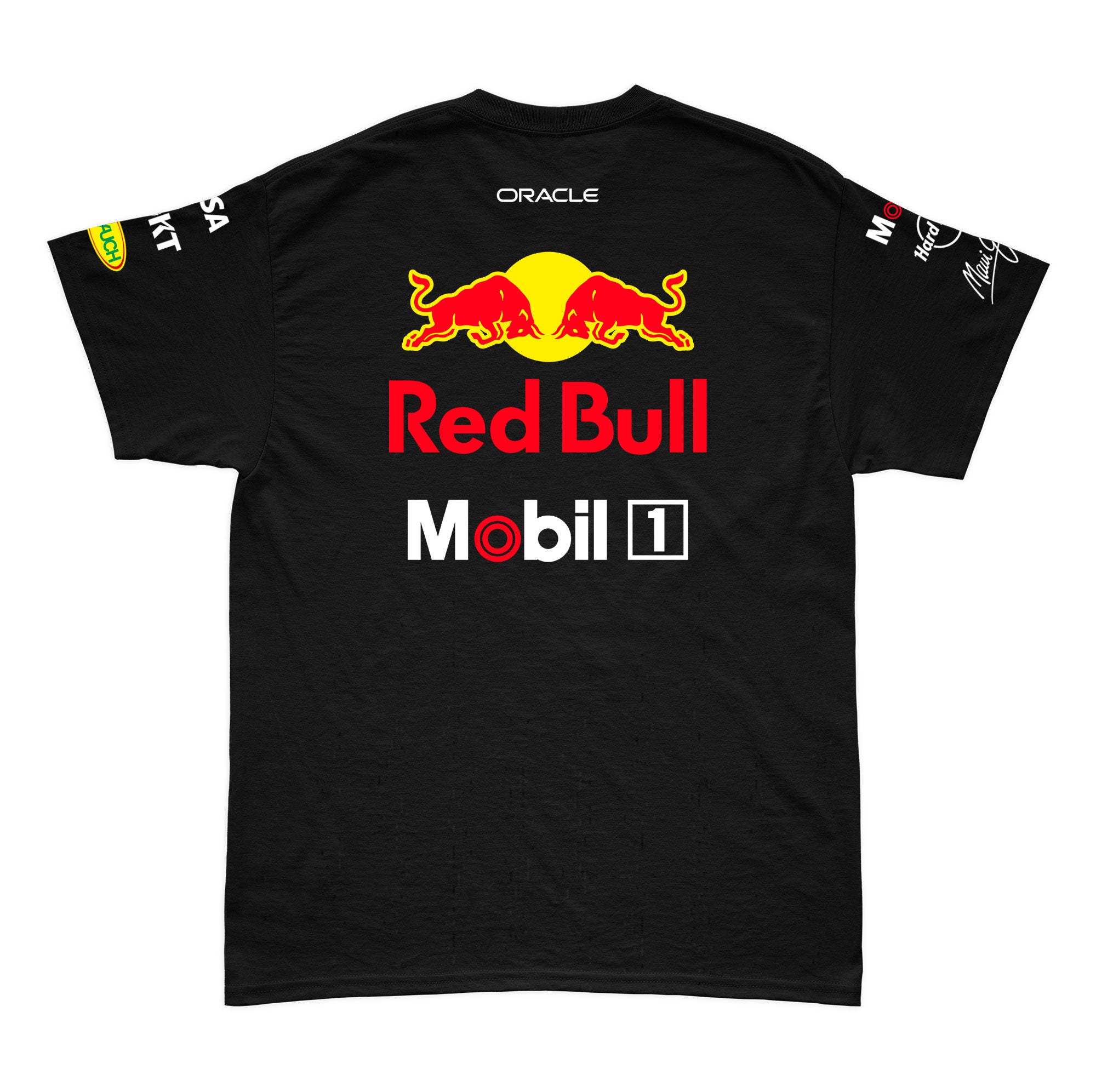 Camiseta Algodao Red Bull Equipe Preto 2025