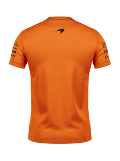 Camiseta Algodão Mclaren Equipe Laranja 2025