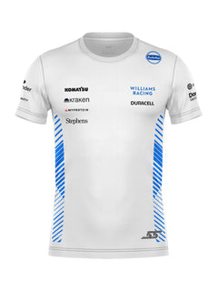 Camiseta Algodão Williams Carlos Sainz Branco 2025