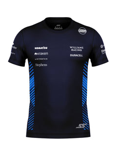 Camiseta Algodão Williams Carlos Sainz Azul Marinho 2025
