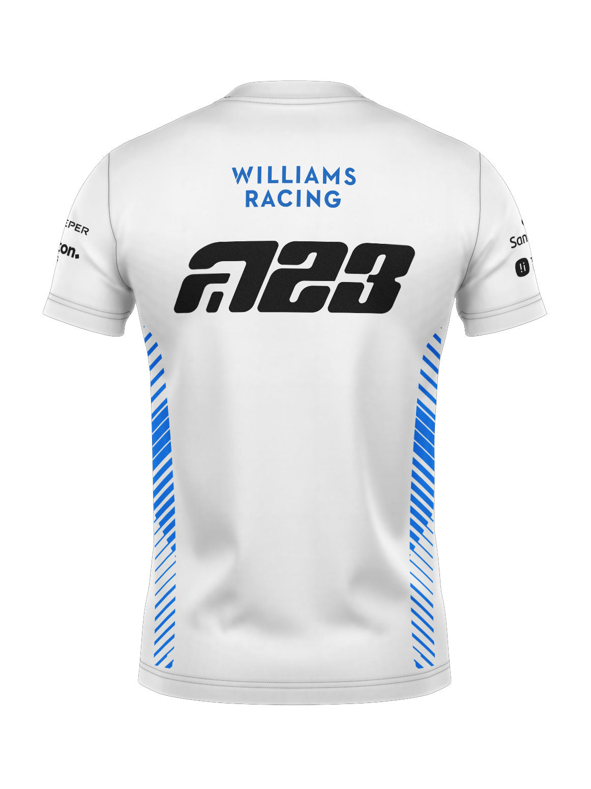 Camiseta Algodão Williams Alex Albon Branco 2025