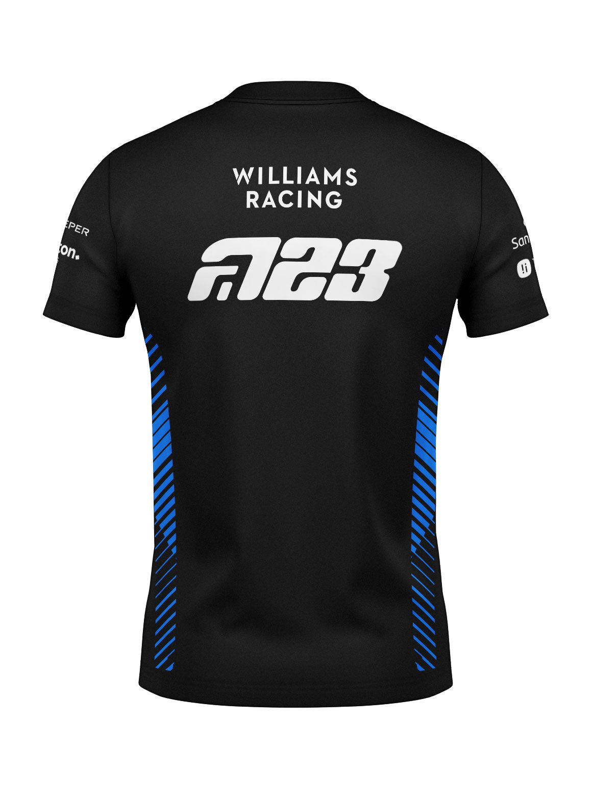 Camiseta Algodão Williams Alex Albon Preto 2025
