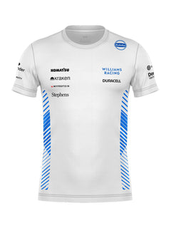 Camiseta Algodão Williams Equipe Branco 2025