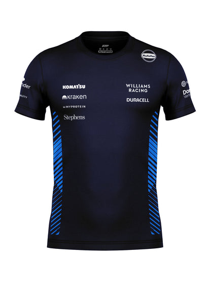Camiseta Algodão Williams Equipe Azul Marinho 2025