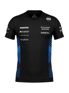 Camiseta Algodão Williams Equipe Preto 2025