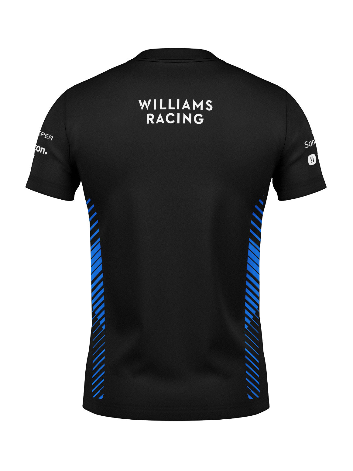 Camiseta Algodão Williams Equipe Preto 2025