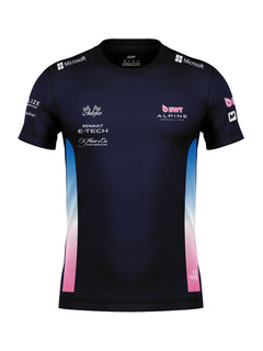 Camiseta Algodão Alpine Equipe Azul Marinho 2025