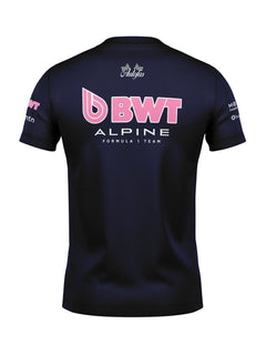 Camiseta Algodão Alpine Equipe Azul Marinho 2025
