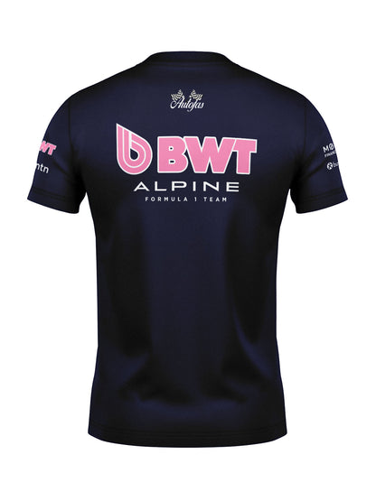 Camiseta Algodão Alpine Equipe Azul Marinho 2025