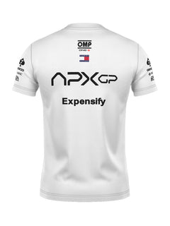 Camiseta Algodão Filme F1 APXGP Branco