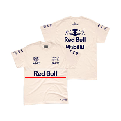 Camiseta Algodão Silverstone Edition Red Bull Off White 2025