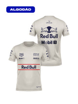 Camiseta Algodão Silverstone Edition Red Bull Off White 2025