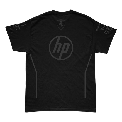 Camiseta Ferrari Equipe All Black 2025 Preto