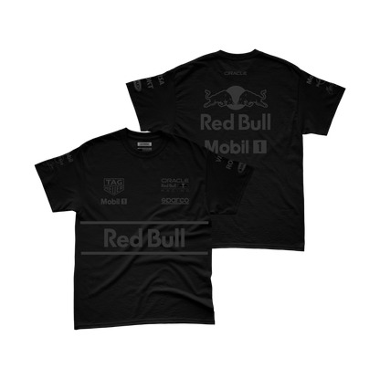 Camiseta RedBul Equipe All Black Preto