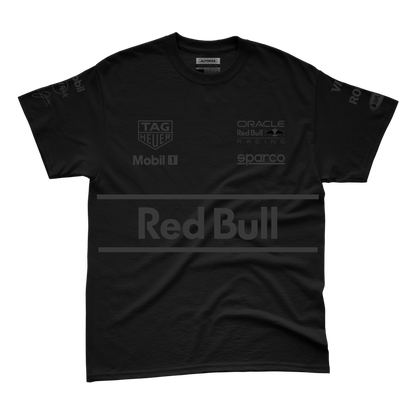 Camiseta RedBul Equipe All Black Preto