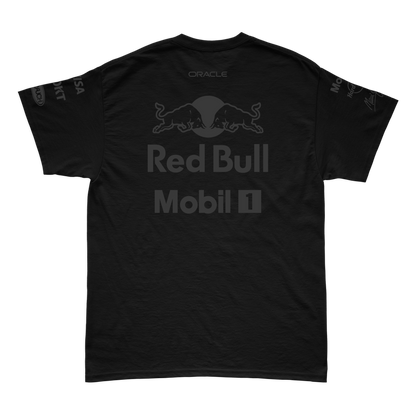 Camiseta RedBul Equipe All Black Preto