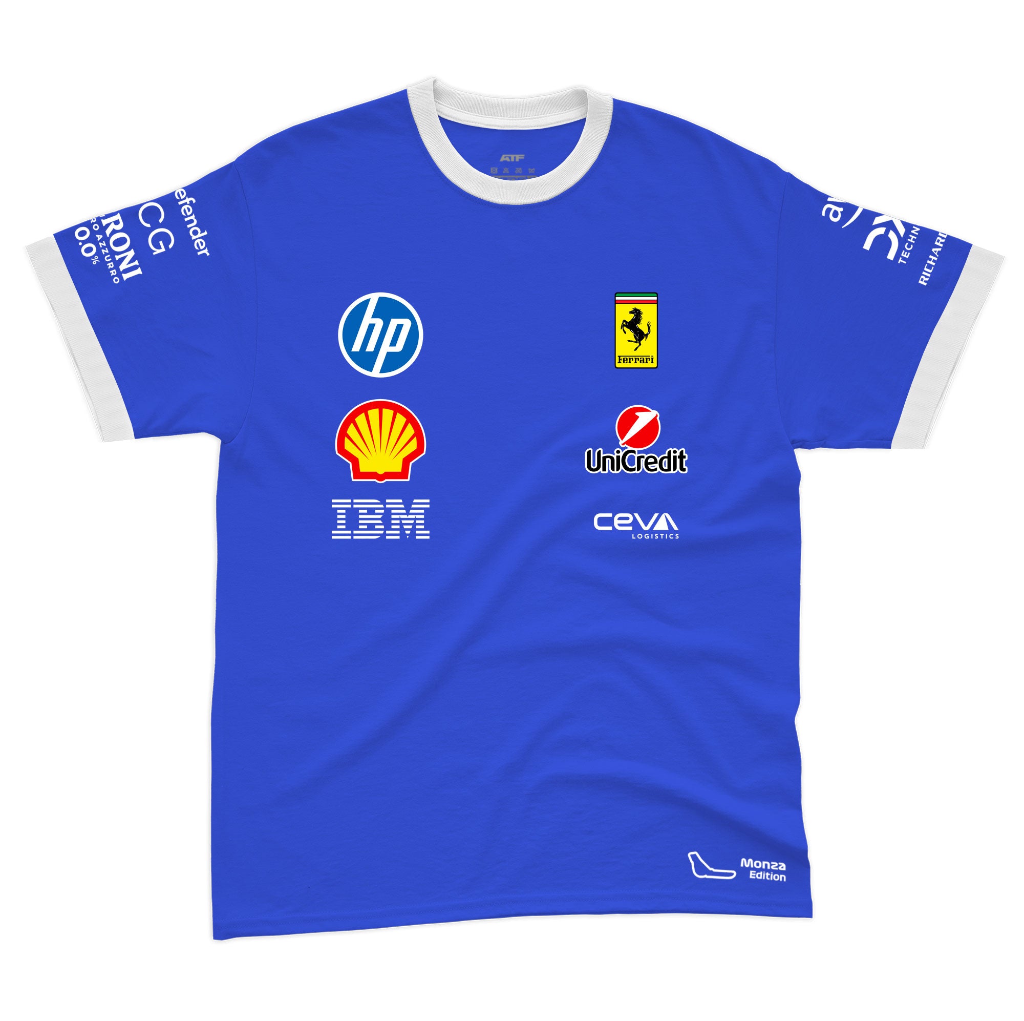 Camiseta Algodão Ferrari Edição Especial Monza 2025