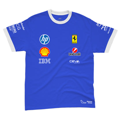 Camiseta Algodão Ferrari Edição Especial Monza 2025