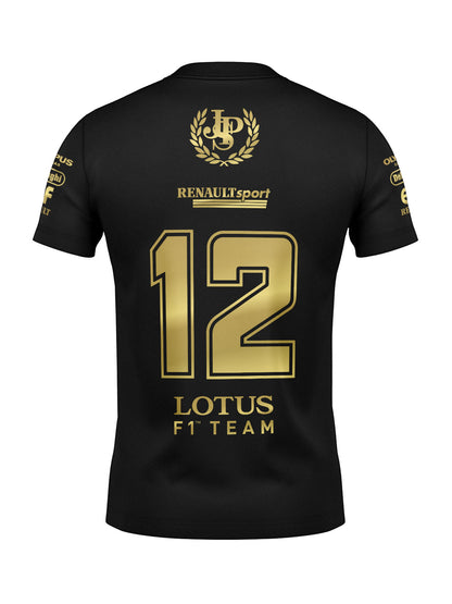 Camiseta Algodão Lotus John Player 80s Preto 2025