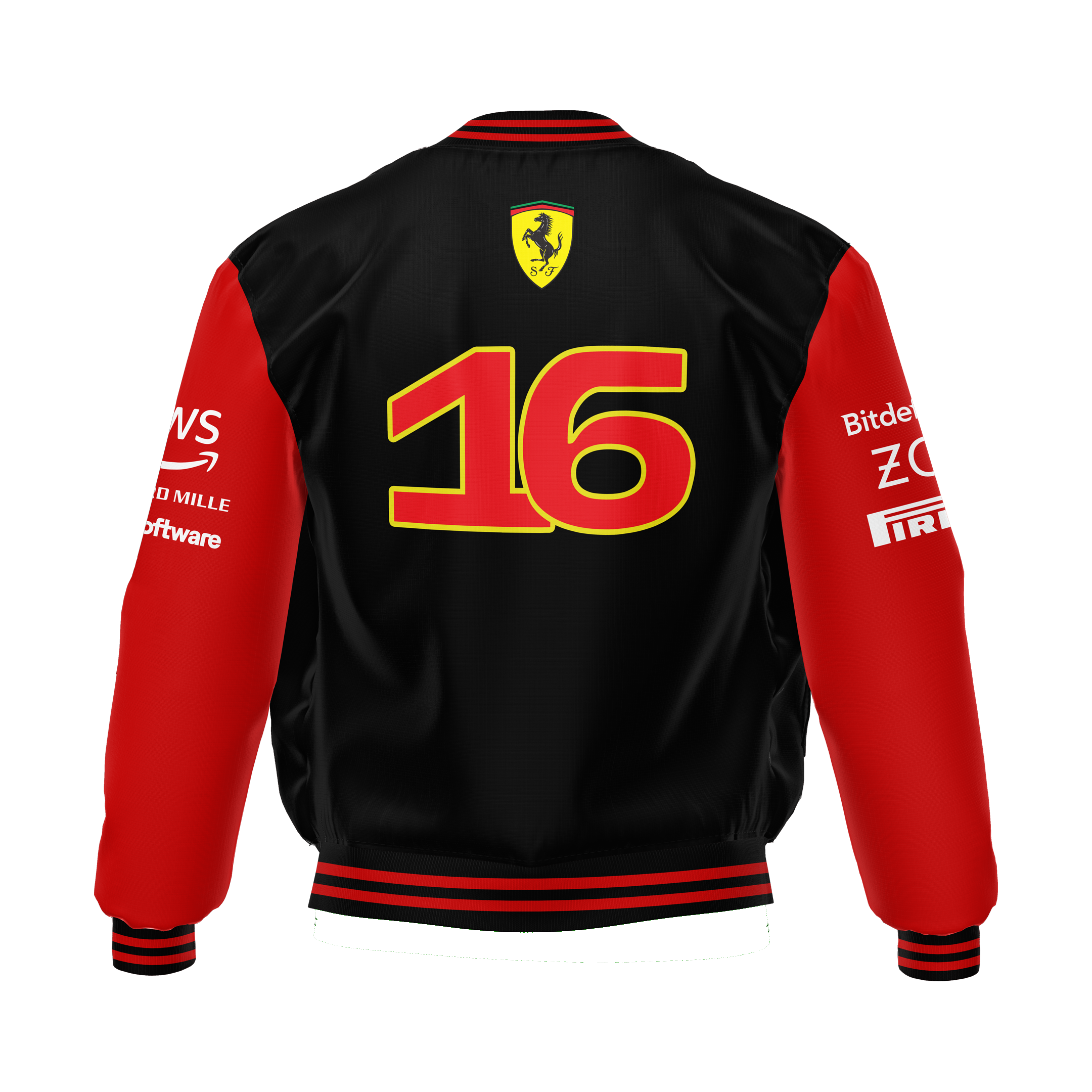 Jaqueta Scuderia Ferrari 2024 Charles Leclerc