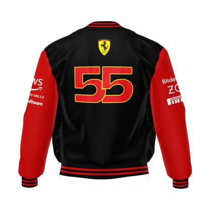 Jaqueta Scuderia Ferrari 2024 Carlos Sainz