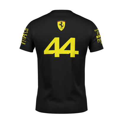 Camiseta Dryfit Lewis Hamilton Ferrari Edição Especial Monza 2024