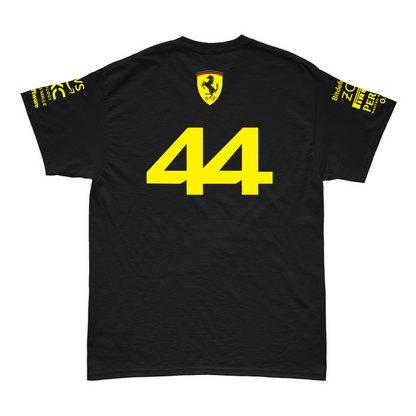 Camiseta Algodão Lewis Hamilton Ferrari Edição Especial Monza 2024