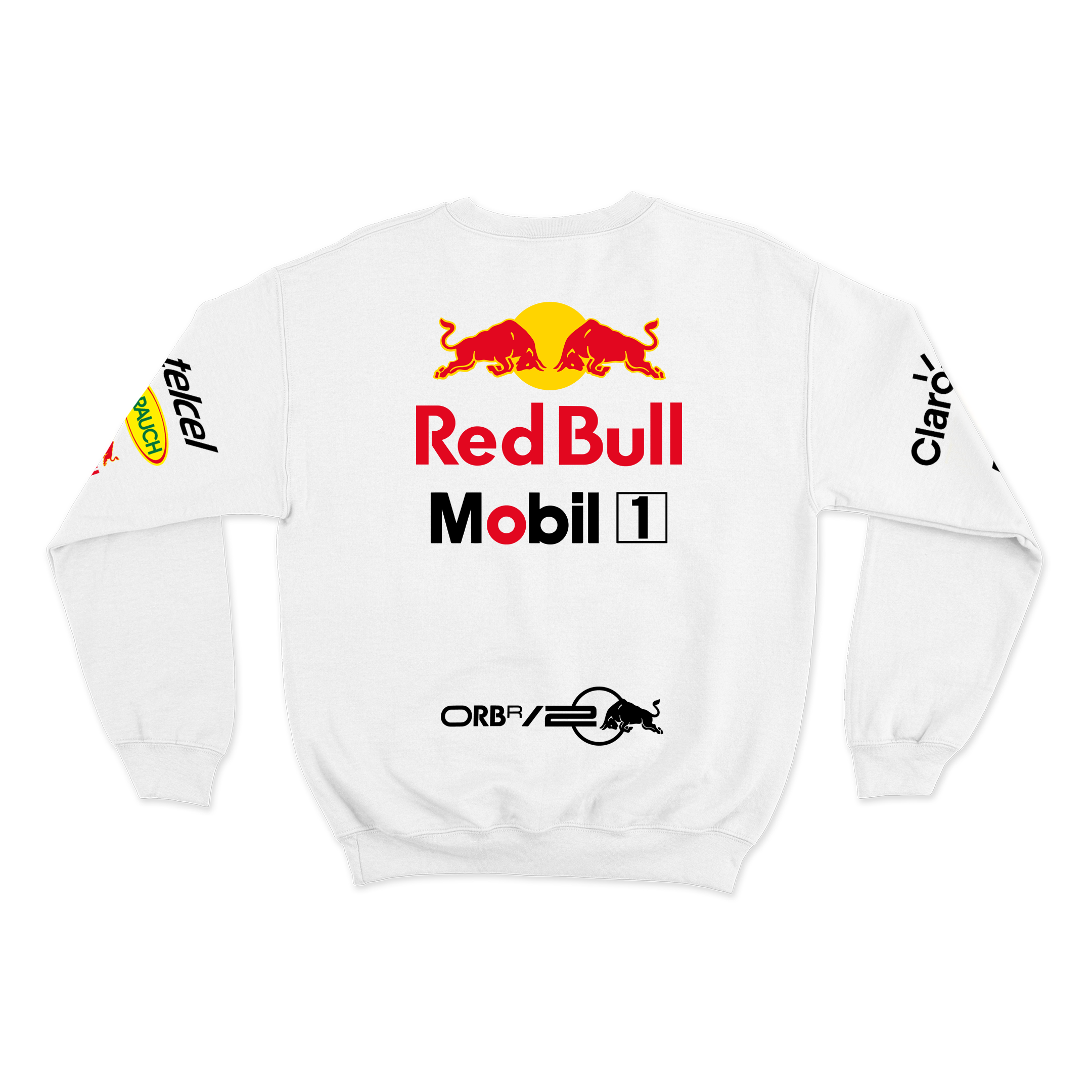 Moletom Red Bull Branco 2024 Max Verstappen