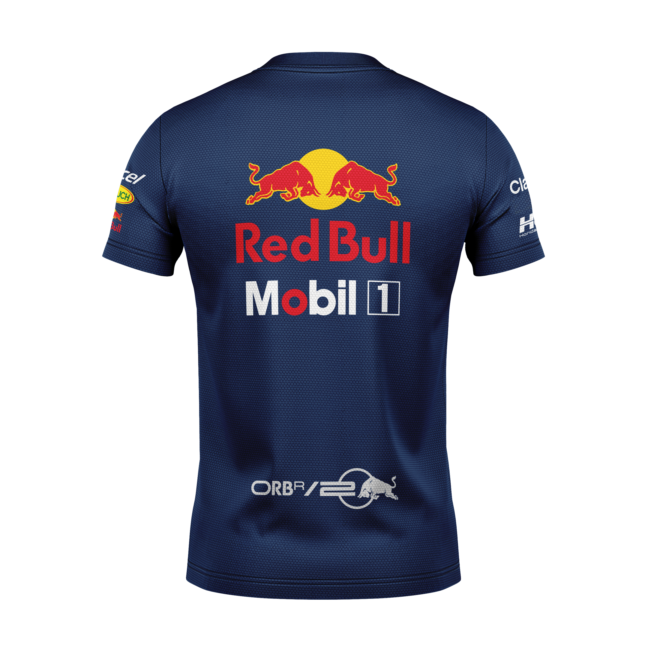 Camiseta DryFit  Max Verstappen Red Bull Racing 2024 Azul Marinho