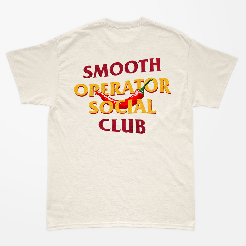 Camiseta Smoth Operator Social Club Off White