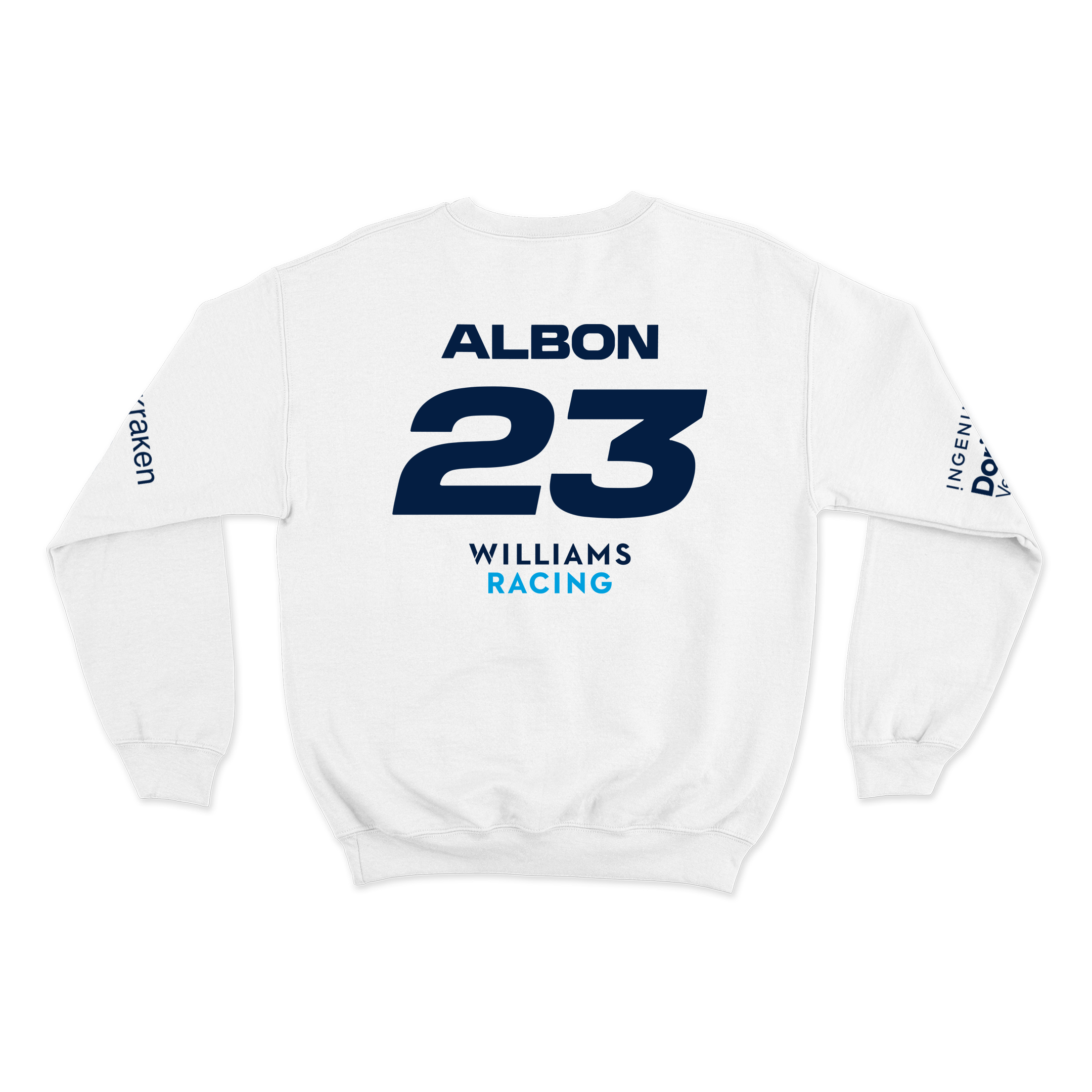 Moletom Williams Racing Branco 2024 Alex Albon