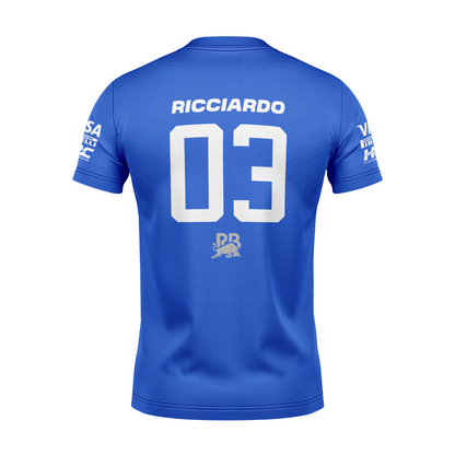 Camiseta DryFit Visa Racing Bulls Daniel Ricciardo Azul Royal 2024