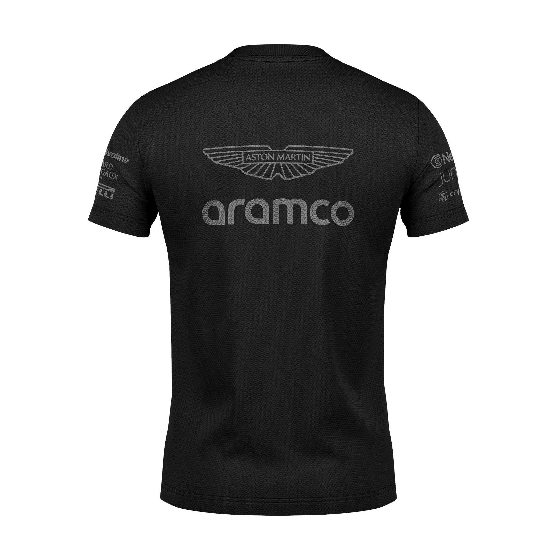 Camiseta DryFit Aston Martin 2024 All Black