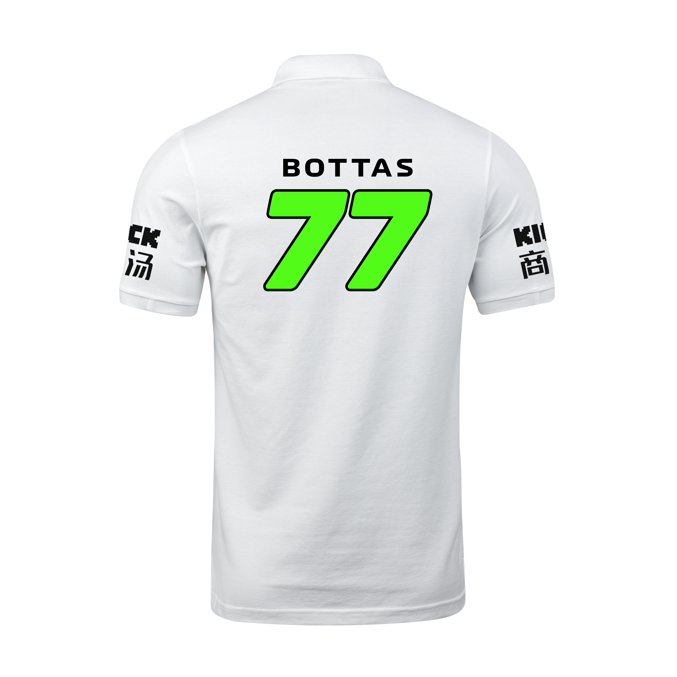 Camisa Polo Valtteri Bottas Stake Sauber 2024 Branca