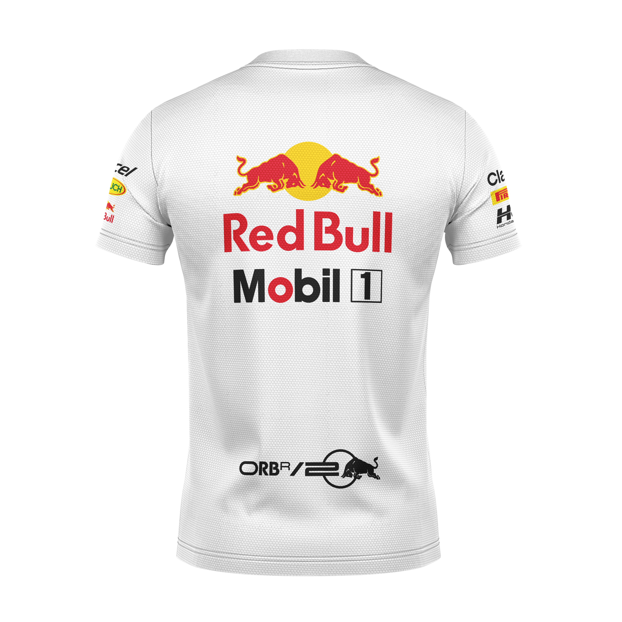 Camiseta DryFit Sergio Pérez Red Bull Racing 2024 Branca