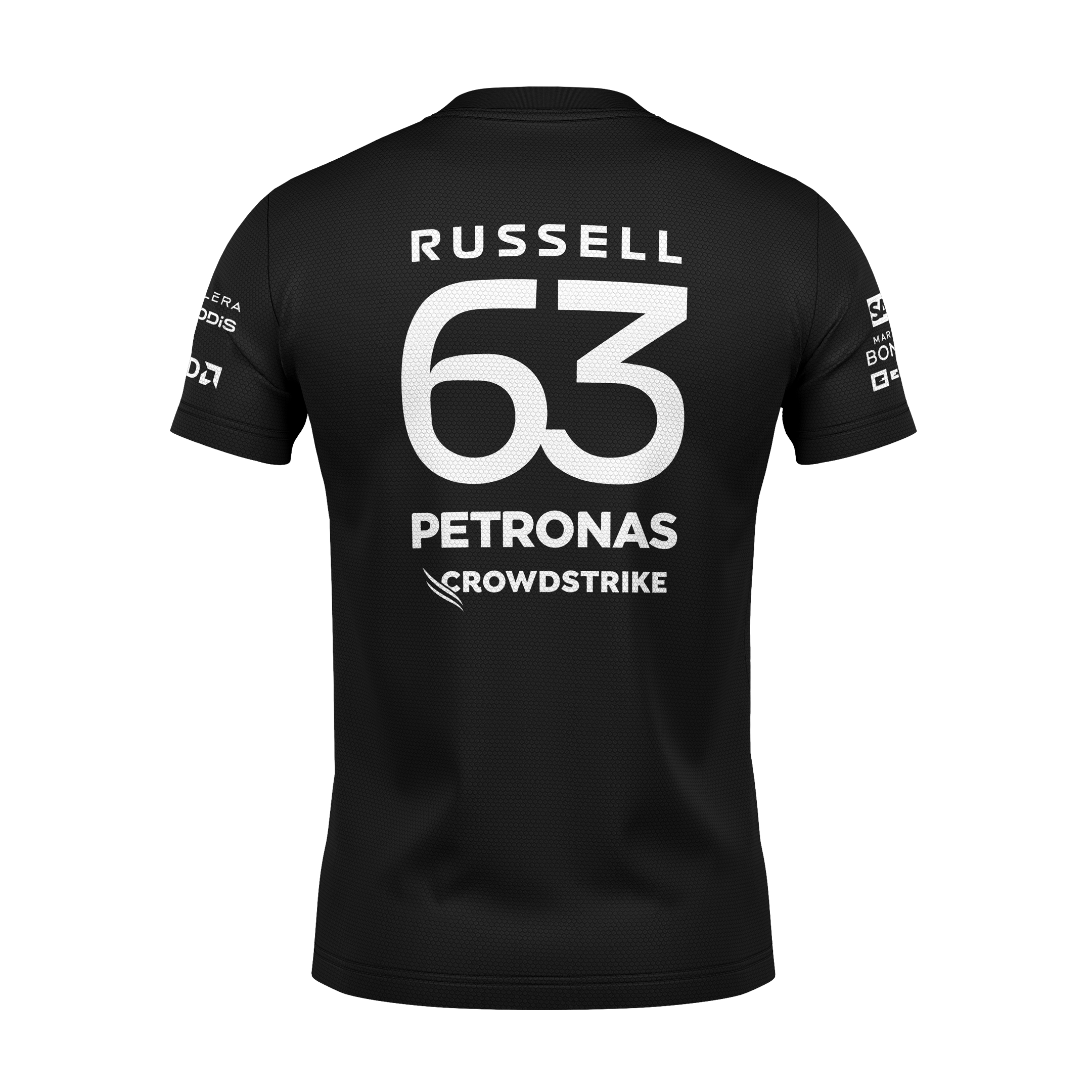 Camiseta DryFit Mercedes 2024 Preta George Russell