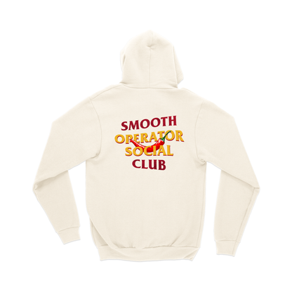 Moletom Canguru Smooth Operator Club Carlos Sainz Off White