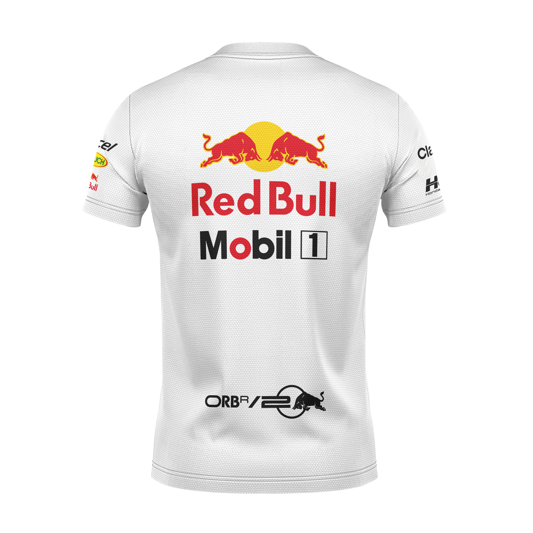 Camiseta DryFit Sergio Pérez Red Bull Racing 2024 Branca