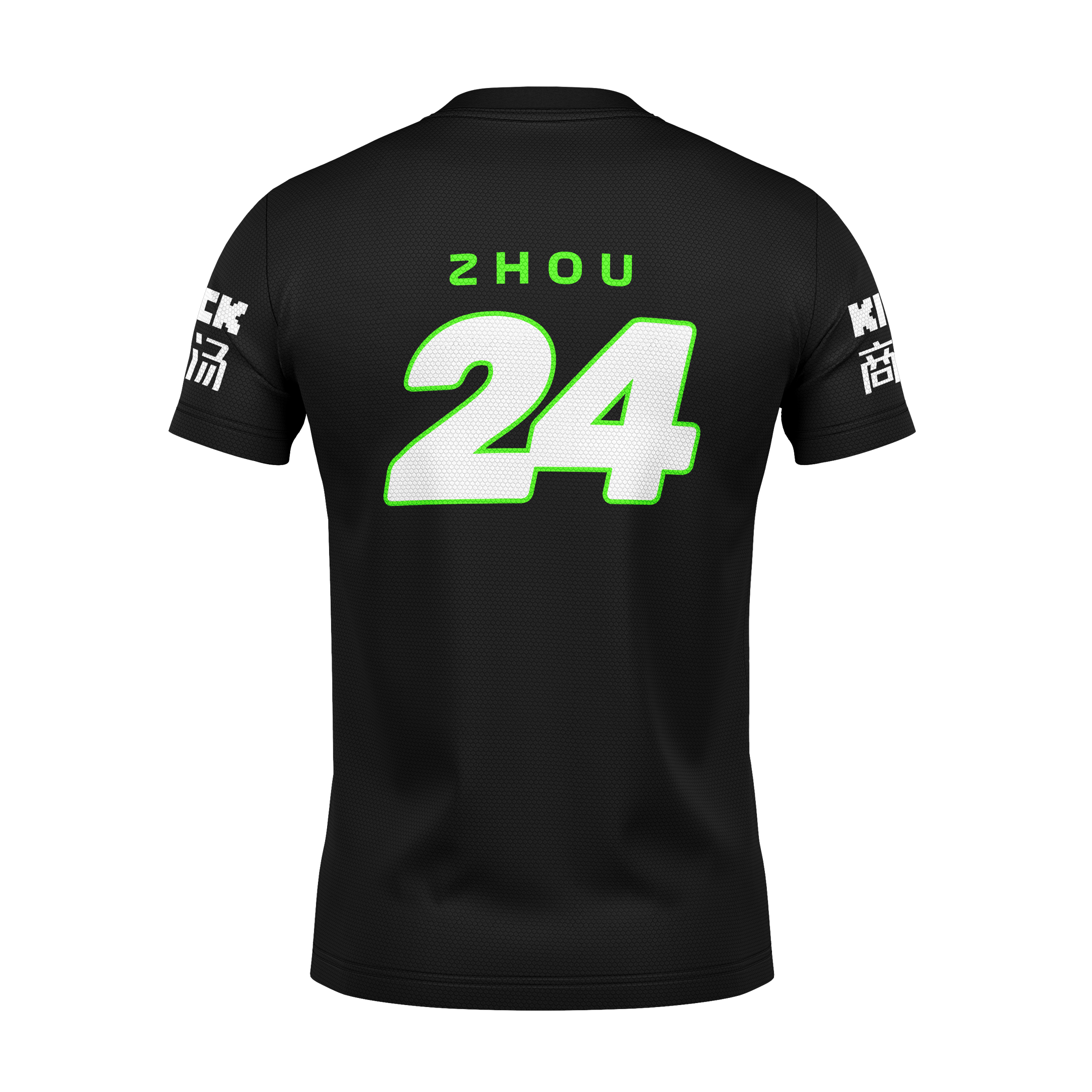 Camiseta DryFit Zhou Stake Sauber 2024 Preta