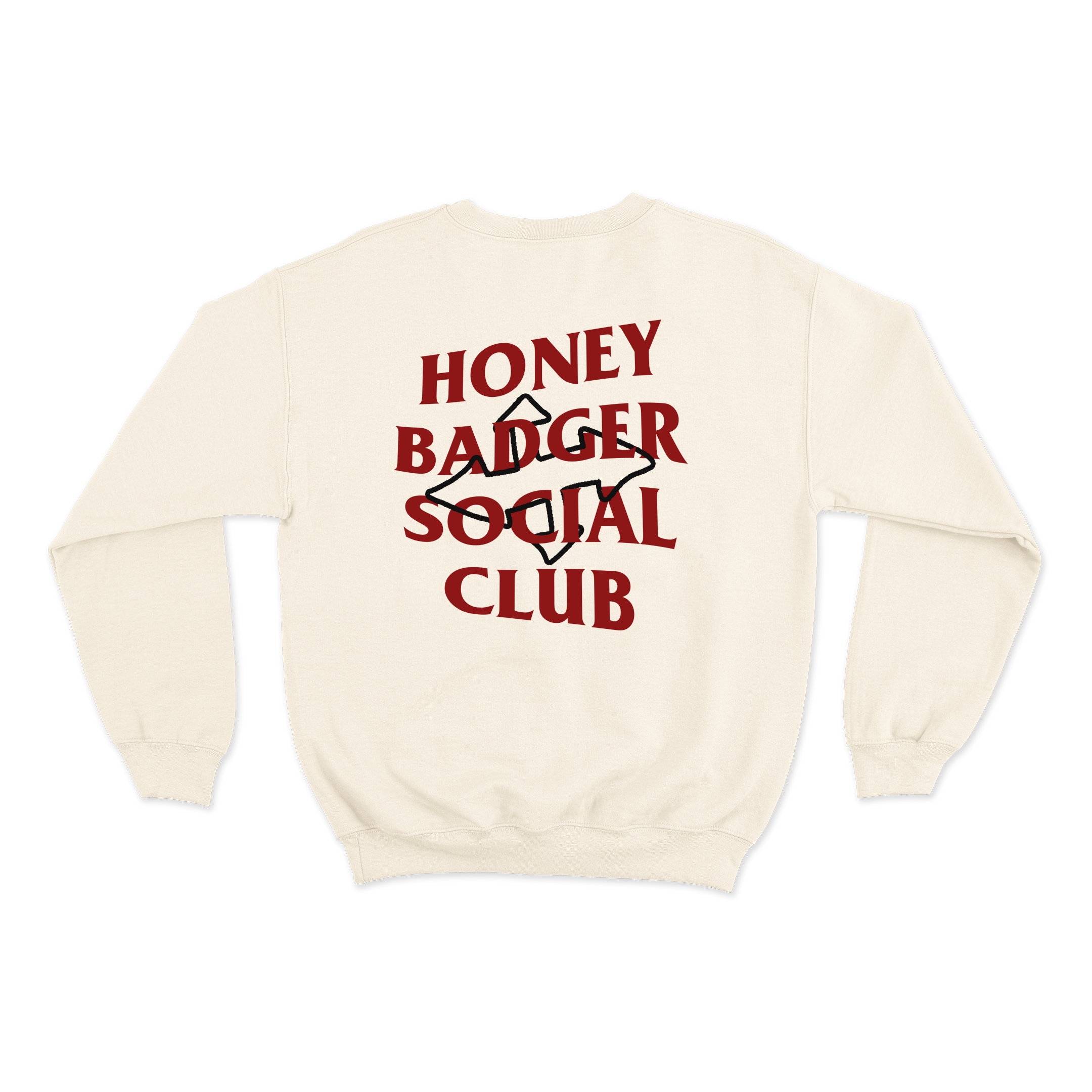 Moletom Honey Badger Social Club Ricciardo Off White