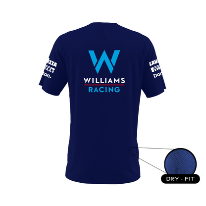 Camiseta DryFit Williams Racing 2023 Azul