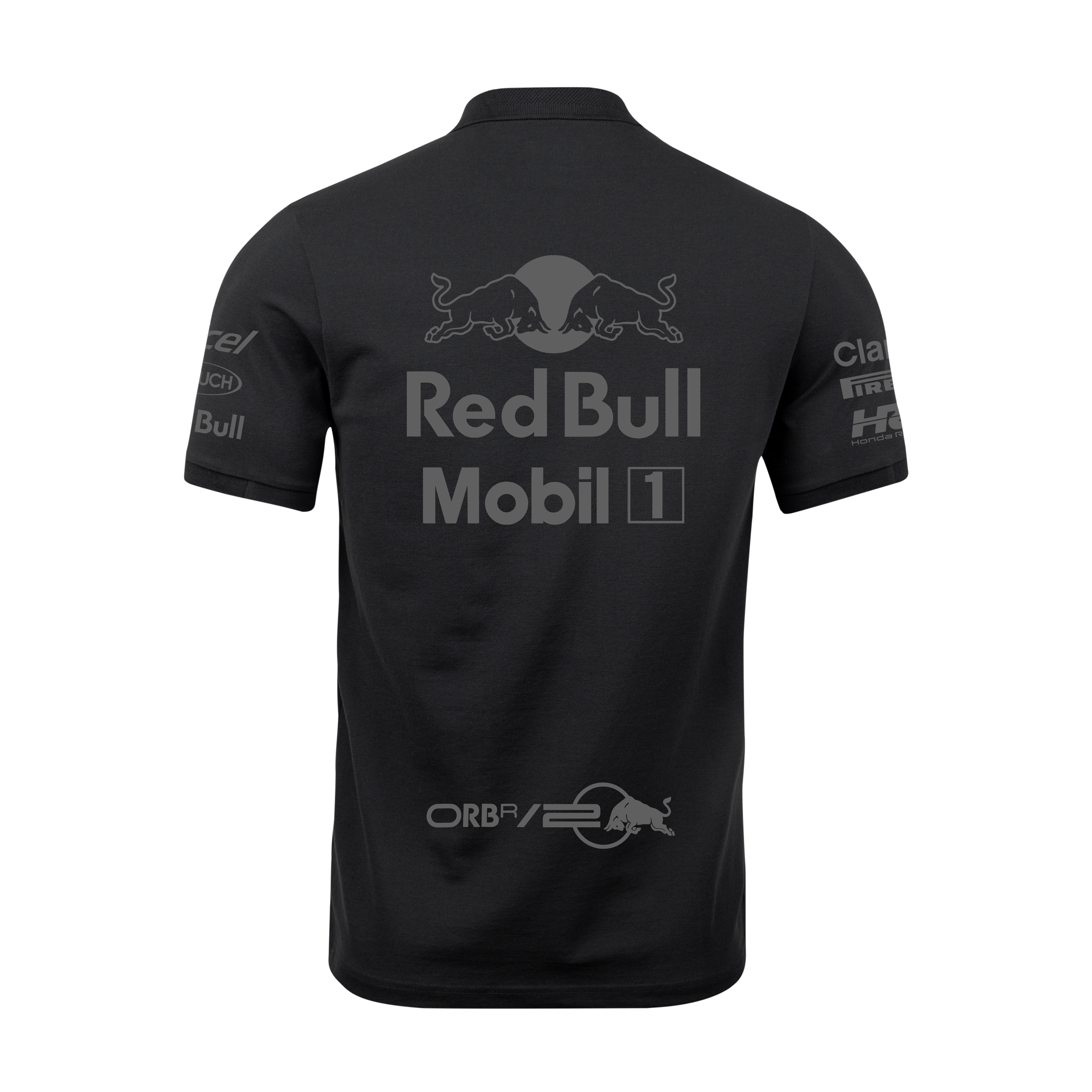 Camisa Polo Max Verstappen Red Bull 2024 All Black