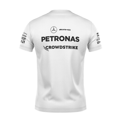 Camiseta DryFit Mercedes 2024 Branca